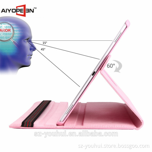 New arrive 360 degree rotating With Auto Sleep Smart cover For iPad pro 12.9''